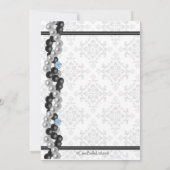 Pearls, diamanten en Damask Surprise Party video Kaart (Achterkant)