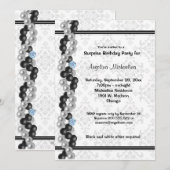 Pearls, diamanten en Damask Surprise Party video Kaart (Voorkant / Achterkant)