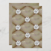 Pearls en diamanten kaart (Voorkant / Achterkant)