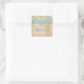 Pearls en Flowers Dank je Stickers (Tas)