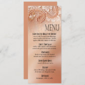 Pearls en het Menu van het Dinner van de ace | per (Voorkant / Achterkant)