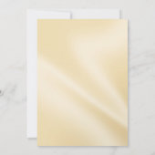 Pearls en kant sparen de Datum | eggshell Save The Date (Achterkant)