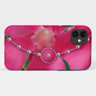 Pearls en roze petals Case-Mate iPhone case