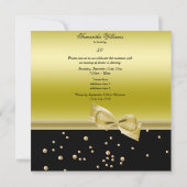 Pearls & Faux Bow Fabulous 50 Foto van vrouwen Kaart (Achterkant)