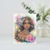 Pearls of Life Fairy Briefkaart (Staand voorkant)
