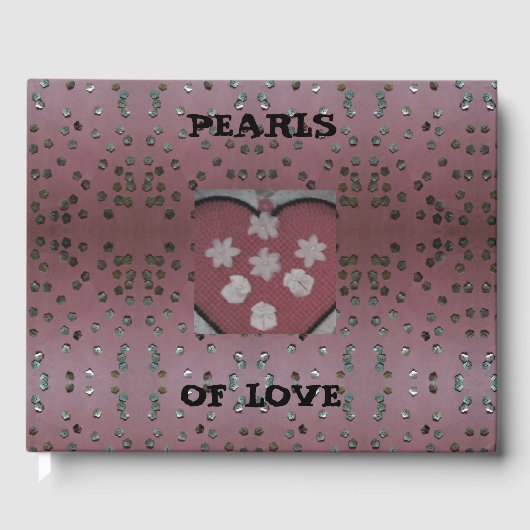 Pearls of Love Gastenboek (Voorkant)