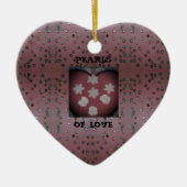 Pearls of Love Keramisch Ornament (Voorkant)