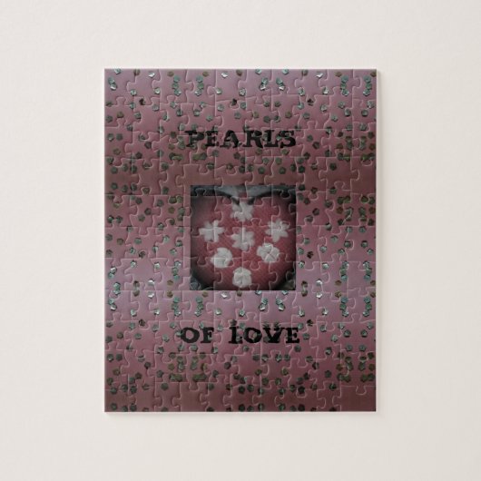 Pearls of Love Legpuzzel (Verticaal)