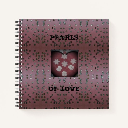 Pearls of Love Notitieboek (Voorkant)