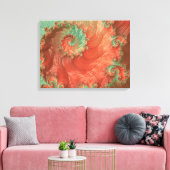 Pearls of the Southwest Fractal Art Canvas Afdruk (Insitu (Woonkamer))
