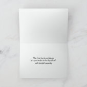 Pearls op Tulip Sympathie Kaart (Binnen)