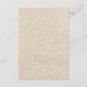 Pearls & Prosecco Bridal Recipe Black Bow Informatiekaartje (Achterkant)