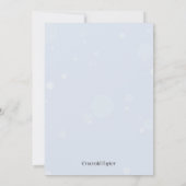 Pearls & Prosecco Bridal Shower Invitation Kaart (Achterkant)