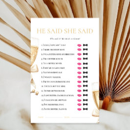 Pearls Prosecco Hij deed ze Vrijgezellenfeest spel