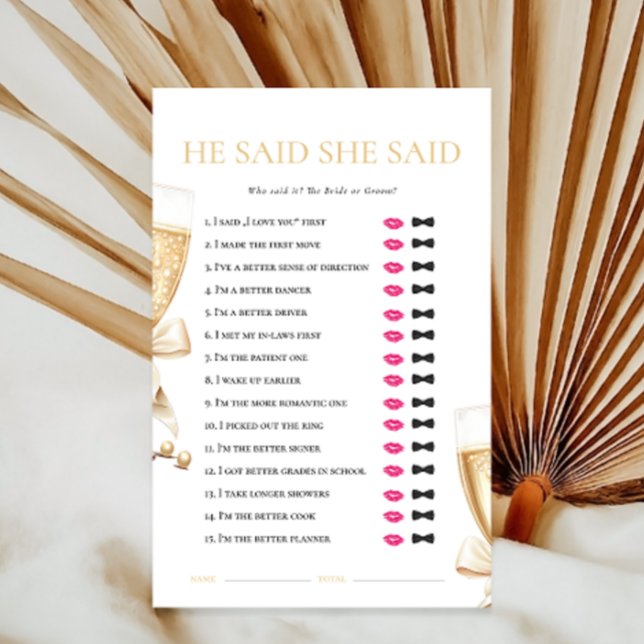 Pearls Prosecco Hij deed ze Vrijgezellenfeest spel (Creator heeft geüpload)