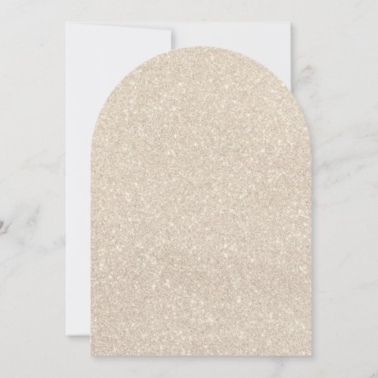 Pearls & Prosecco Pink Bow Bridal Shower Kaart (Achterkant)