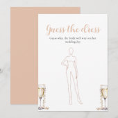 Pearls Prosecco Raad het Vrijgezellenfeest van de Kaart (Voorkant / Achterkant)