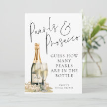 Pearls Prosecco raden hoeveel Vrijgezellenfeest sp