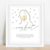 Pearls & Prosecco - ringjacht vrijgezellenfeest sp Poster