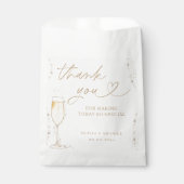 Pearls & Prosecco Vrijgezellenfeest Bedankt Favori Bedankzakje (Voorkant)