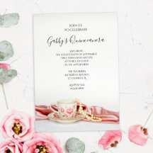 Pearls Quinceanera, Pearls Floral Tea Cup