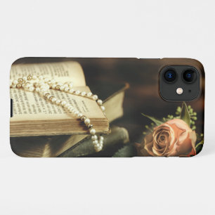 Pearls-Roos- Boeken iPhone 11 Hoesje