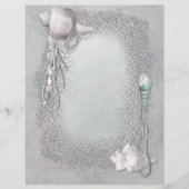 Pearls Seashell Beach Flyers (Voorkant)