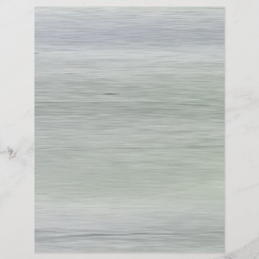 Pearls Seashell Beach Flyers (Achterkant)