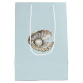 Pearls Shell Birthday Medium Cadeauzakje (Achterkant)