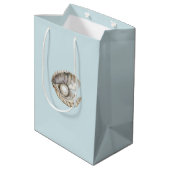 Pearls Shell Birthday Medium Cadeauzakje (Achterkant Gekanteld)