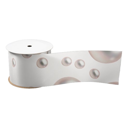 Pearlsa en Prosecco  Bruidsfeestje Satijnen Lint (Spoel)