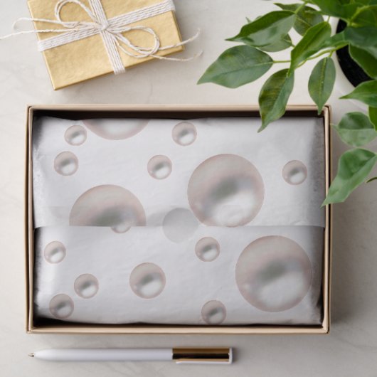 Pearlsa en Prosecco Bruidsmeisje Feestje Tissuepapier (Geschenk)