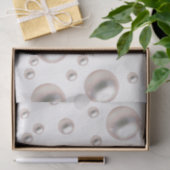 Pearlsa en Prosecco Bruidsuitnodiging Tissuepapier (Geschenk)