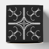  Pearly Classic 2x2 Party Favor Box Bedankdoosjes (Bovenkant)