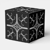  Pearly Classic 2x2 Party Favor Box Bedankdoosjes (Achterkant)
