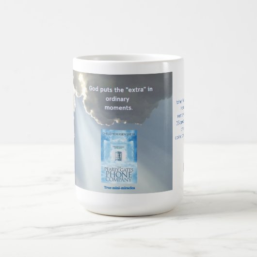 Pearly Gates Phone Co. Blessings, 15 oz koffie Mok (Center)