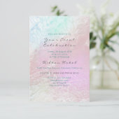 Pearly Metallic Tiffany roze Paarse pasta Glass Kaart (Staand voorkant)