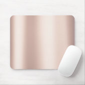 Pearly roze Rose Ballet Blush Gold Metallic Muismat (Met muis)
