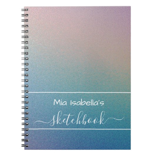 Pearly Shimmer-Notitieboek Notitieboek (Voorkant)