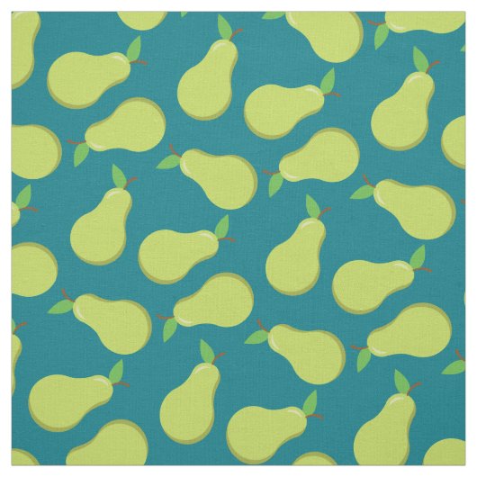 Pears Cute Fruit Kitchen Stof (Swatch)