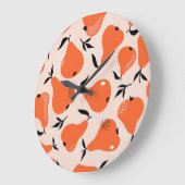 Pears Galore: Kleurrijk behang Grote Klok (Hoek)