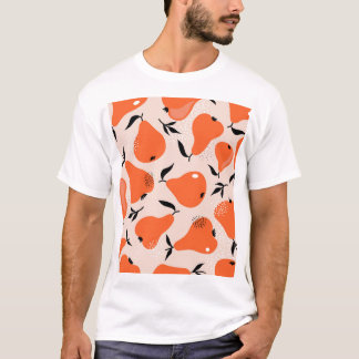 Pears Galore: Kleurrijk behang T-shirt