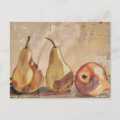 Pears Mixed Media Briefkaart (Voorkant)