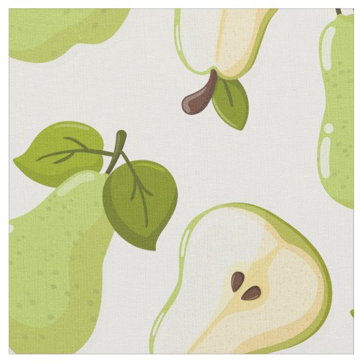 Pears pattern stof (Close Up)