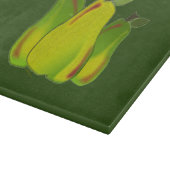 PEARS Pear Fruits Glass Snijplank (Hoek)