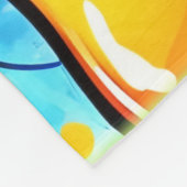 Pears Pop Art Fleece Deken (Hoek)