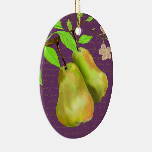 Pears Script Ornament (Rechts)