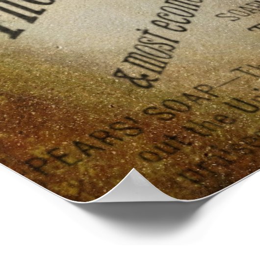 Pears Soap Advertisement 2 Poster (Hoek)