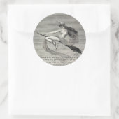 Pears Soap Witch Ronde Sticker (Tas)