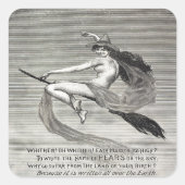 Pears Soap Witch Vierkante Sticker (Voorkant)